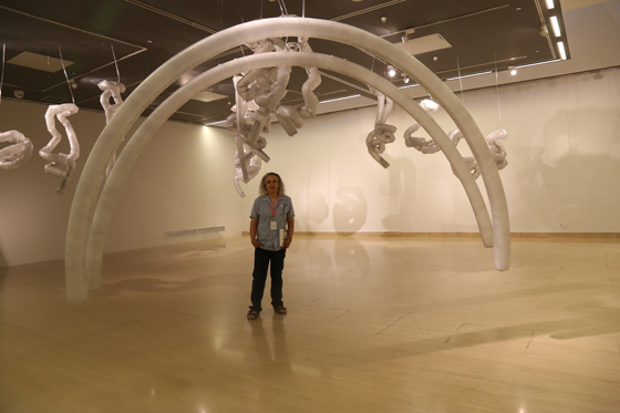 美国艺术家奇科·麦克默蒂与《有机拱门II》