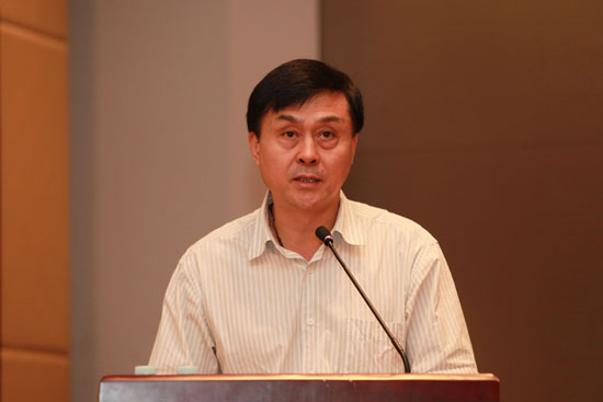 人力资源和社会保障部直属机关工会主席赵吉霖发言