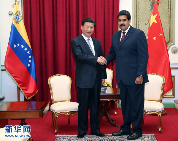 Première visite officielle au Venezuela du président Xi Jinping