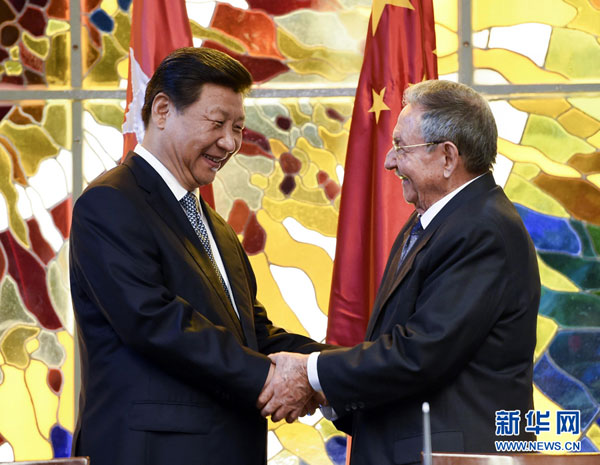 Líderes de China y Cuba prometen mantener fuerte amistad y cooperación recíproca