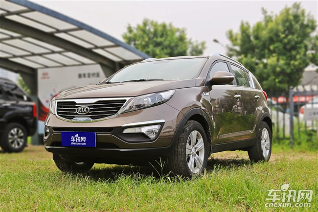 东风悦达起亚新款智跑实车图 10月份上市_汽车