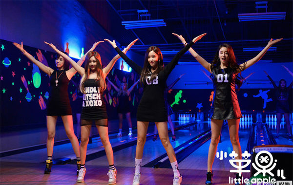 韩国版小苹果mv现场版图片_纵览新闻