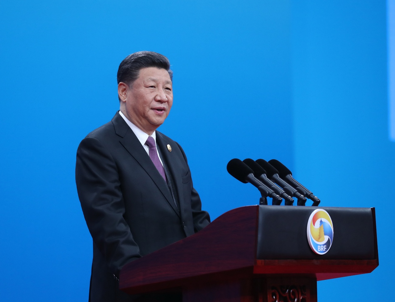 　　2019年4月26日，国家主席习近平在北京出席第二届“一带一路”国际合作高峰论坛开幕式，并发表题为《齐心开创共建“一带一路”美好未来》的主旨演讲。