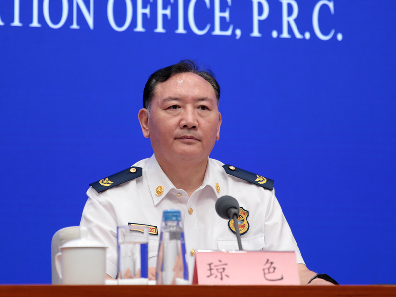 应急管理部消防救援局副局长琼色