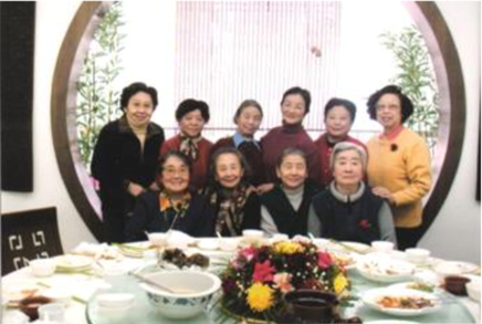 2003年部分团员聚餐