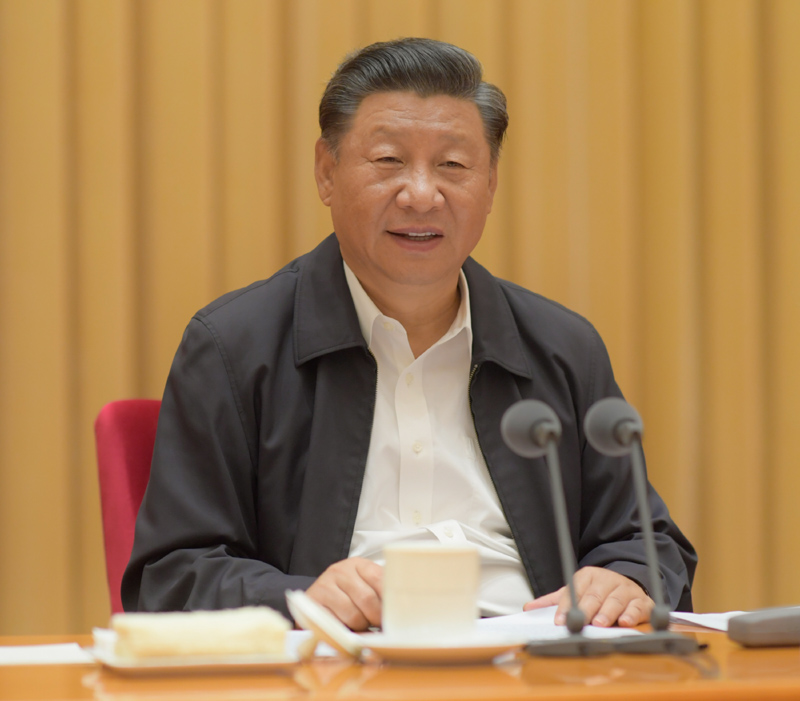 8月28日至29日，中央第七次西藏工作座谈会在北京召开。中共中央总书记、国家主席、中央军委主席习近平出席会议并发表重要讲话。新华社记者 李学仁 摄
