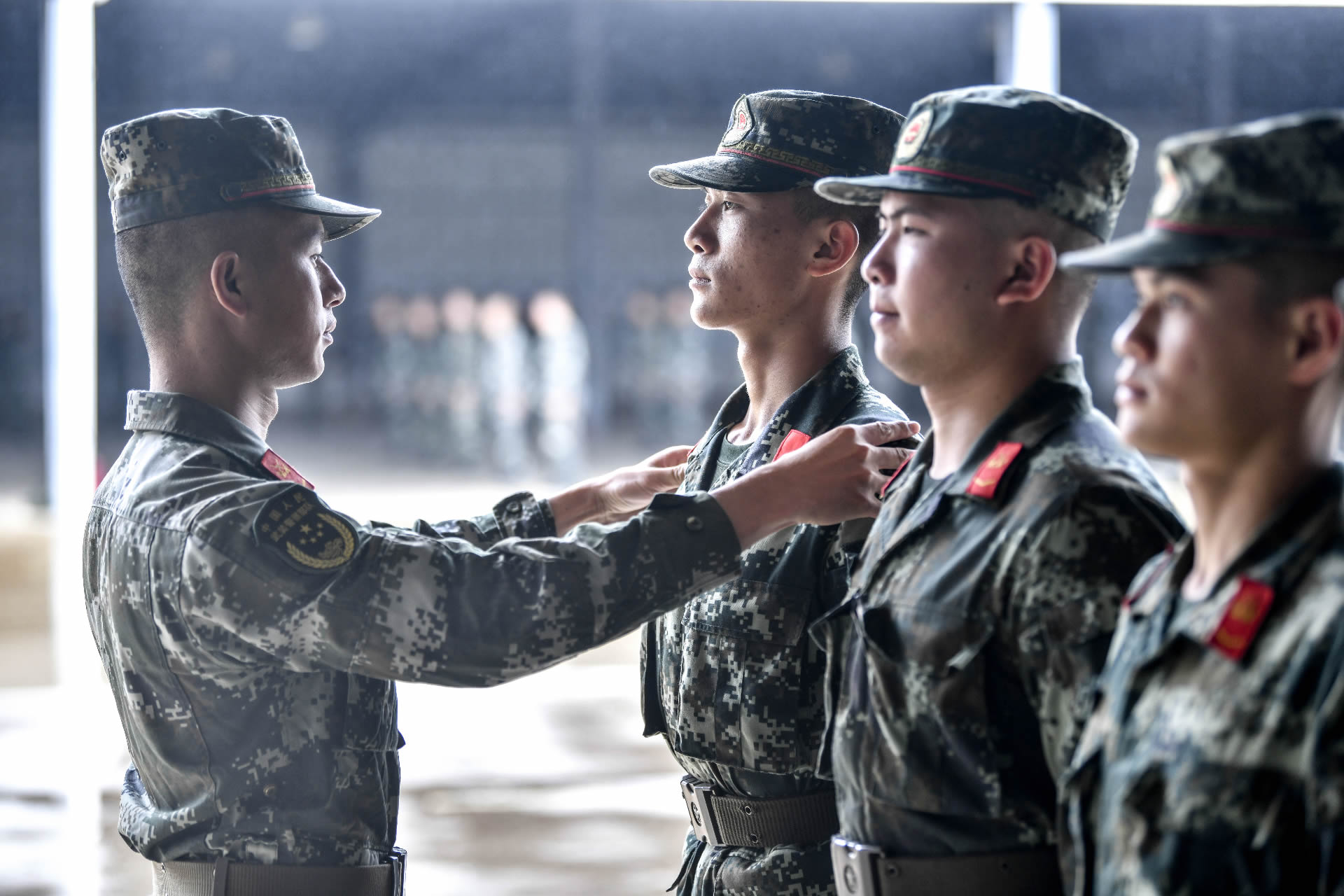 烈日|烈日练精兵 新训干部骨干锻造过硬素质