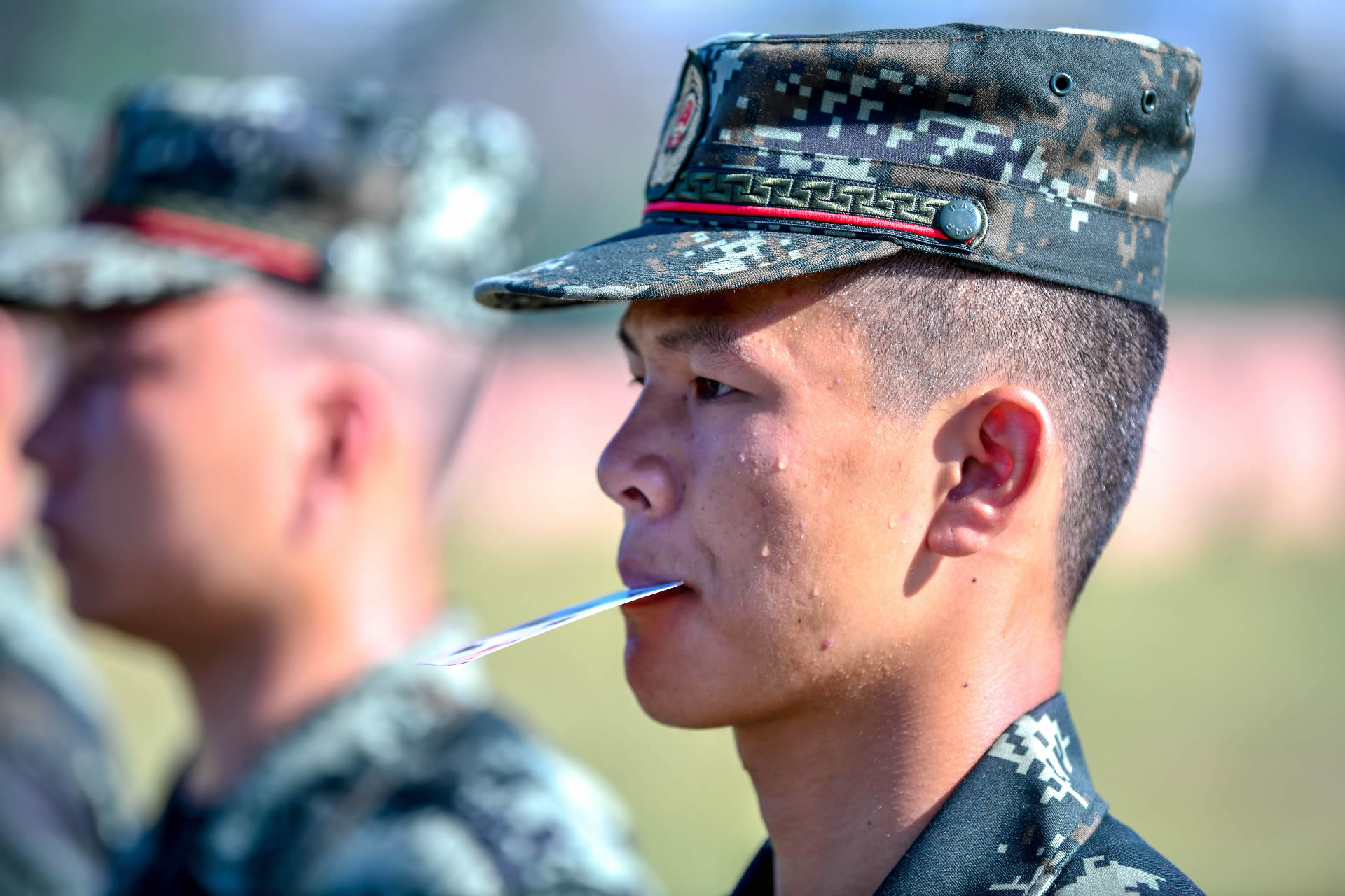 烈日|烈日练精兵 新训干部骨干锻造过硬素质