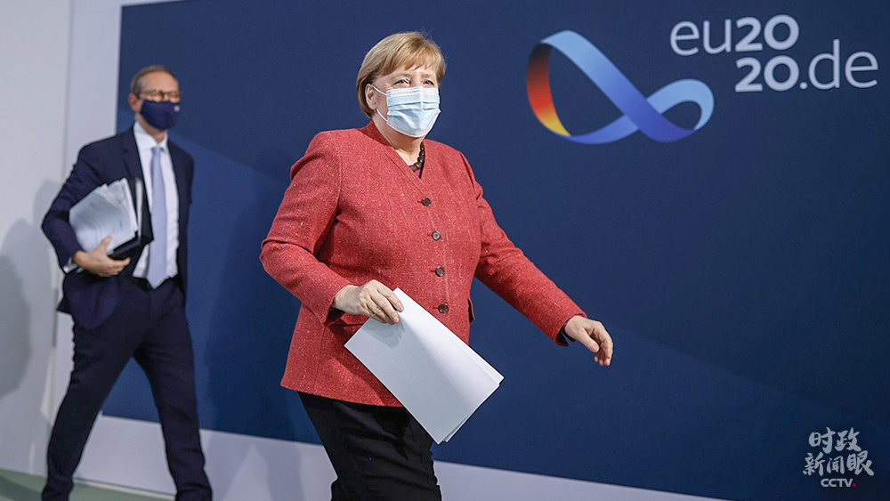 △德国总理默克尔和各联邦州州长于本月16日举行“新冠峰会”。默克尔在峰会后的记者会上呼吁民众“尽可能将社交接触减少到最低水平”。