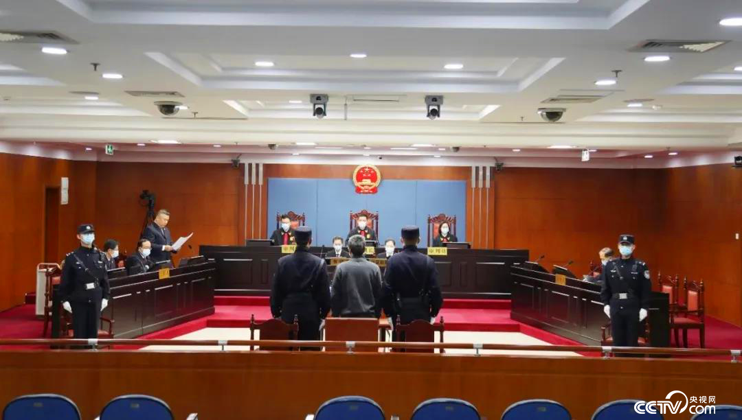 2020年11月4日王文杰涉玩忽职守案开庭现场 (图片来源:山东高法公众号)