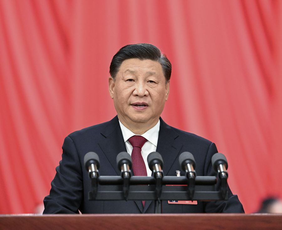 2022年10月16日，中國共產黨第二十次全國代表大會在北京人民大會堂開幕。習近平代表第十九屆中央委員會向大會作報告。