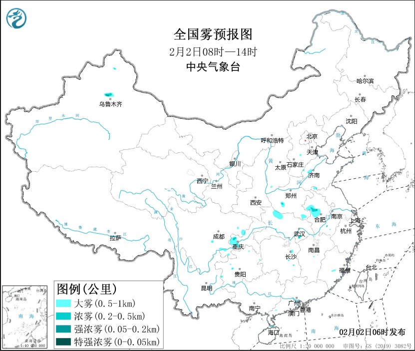 湖北重庆等地有大雾局地能见度不足500米不朽情缘电子游戏网址大雾黄色预警：安徽(图1)