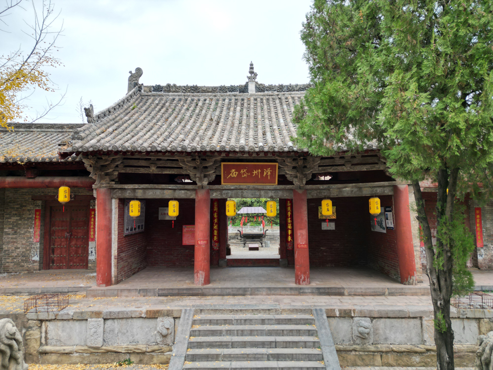 澤州岱廟正門