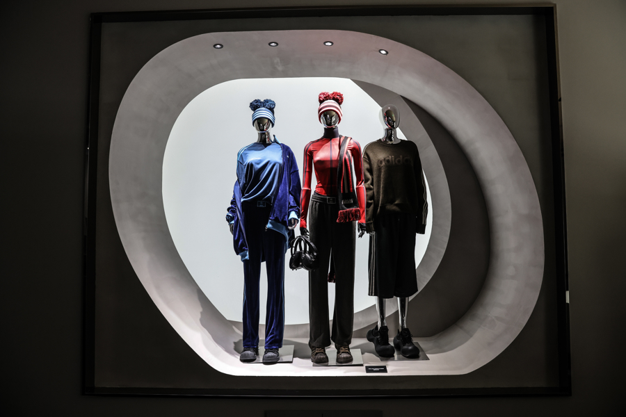 图为阿迪达斯上海创意中心(CCS)成立二十周年大展