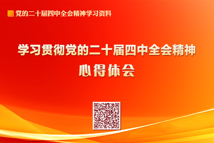 學習貫徹黨的二十屆四中全會精神心得體會