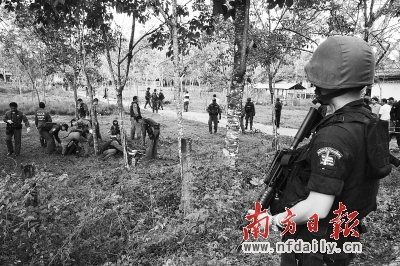 泰国军事基地遇袭17武装人员被打死