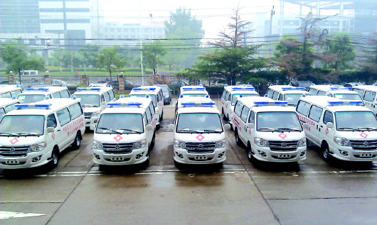 海外侨胞采购百台救护车缓解贫困地区救护难