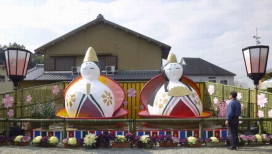 3月3日日本女儿节 各地举办人偶展