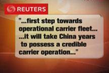Overseas media comment on China&acute;s aircraft carrier 