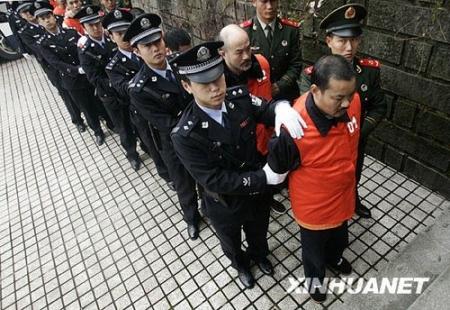 Chen&nbsp;Zhiyi&nbsp;the&nbsp;leader&nbsp;of&nbsp;a&nbsp;26&nbsp;member&nbsp;criminal&nbsp;gang&nbsp;received&nbsp;the&nbsp;death&nbsp;sentence&nbsp;along&nbsp;with&nbsp;3&nbsp;associates.&nbsp;Other&nbsp;members&nbsp;received&nbsp;jail&nbsp;terms&nbsp;from&nbsp;two&nbsp;and&nbsp;a&nbsp;half&nbsp;years&nbsp;to&nbsp;life&nbsp;imprisonment.