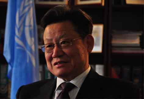 前联合国副秘书长沙祖康