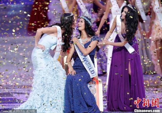 It’s a much coveted moment... the crowning glory of being named Miss World. And 2012’s title goes to Miss China