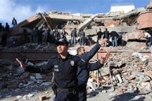 Turkey PM visits the city of Van in eastern Turkey after earthquake