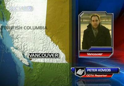 cctv peter vancouver correspondent medal interview win yet canada