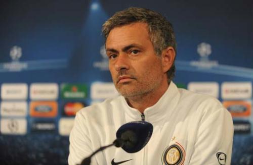 Jose Mourinho of Inter Milan coach