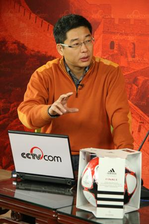 央视资深足球评论员刘建宏