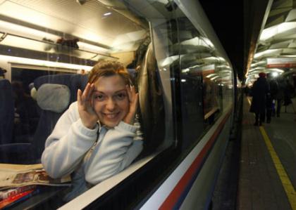 Russia´s first high speed train Sapsan CCTV-International