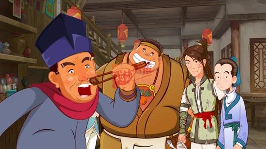 《武林外传》动画版部分剧照责编:赵爽