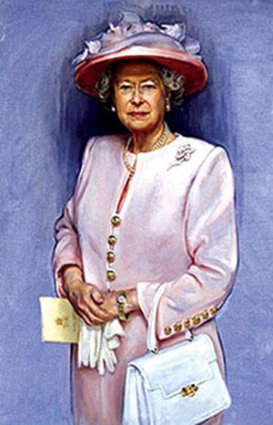 据英国《每日邮报》报道,84岁的英国女王伊丽莎白二世最新的一幅画像