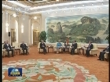 温家宝会见俄罗斯联邦委员会主席