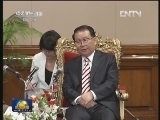李长春会见孟加拉国民族主义党主席