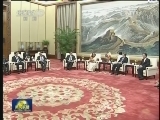 俞正声会见孟加拉国总理