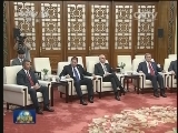 张德江会见罗马尼亚总理