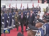 习近平结束对马尔代夫国事访问 亚明总统夫妇专程到机场为习近平夫妇送行