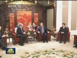 王岐山会见俄罗斯总统反腐败局代表团