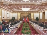 习近平同老挝人革党中央总书记 国家主席朱马里举行会谈