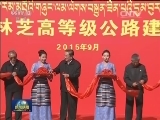 俞正声率中央代表团出席拉林公路建成段开通仪式