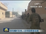 极端组织发言人在阿勒颇被击毙