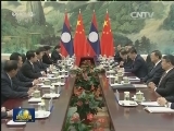 习近平会见老挝总理