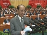 全国政协十二届五次会议举行第二次全体会议