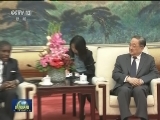 俞正声会见赤道几内亚副总统