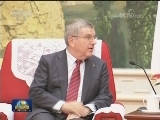 习近平会见国际奥委会主席巴赫
