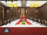 习近平会见日本首相