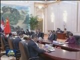 习近平会见柬埔寨人民党主席 政府首相