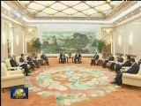习近平会见美国国务卿