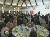 习近平出席拉马福萨总统举行的欢迎暨庆祝中南建交20周年晚宴